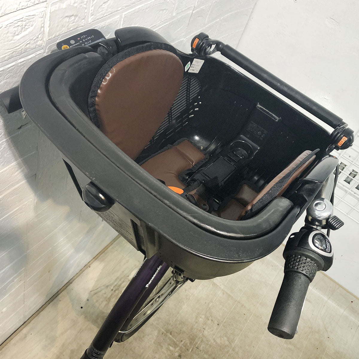 中古電動自転車 パナソニック ギュット パープル 前22×後26インチ YF019