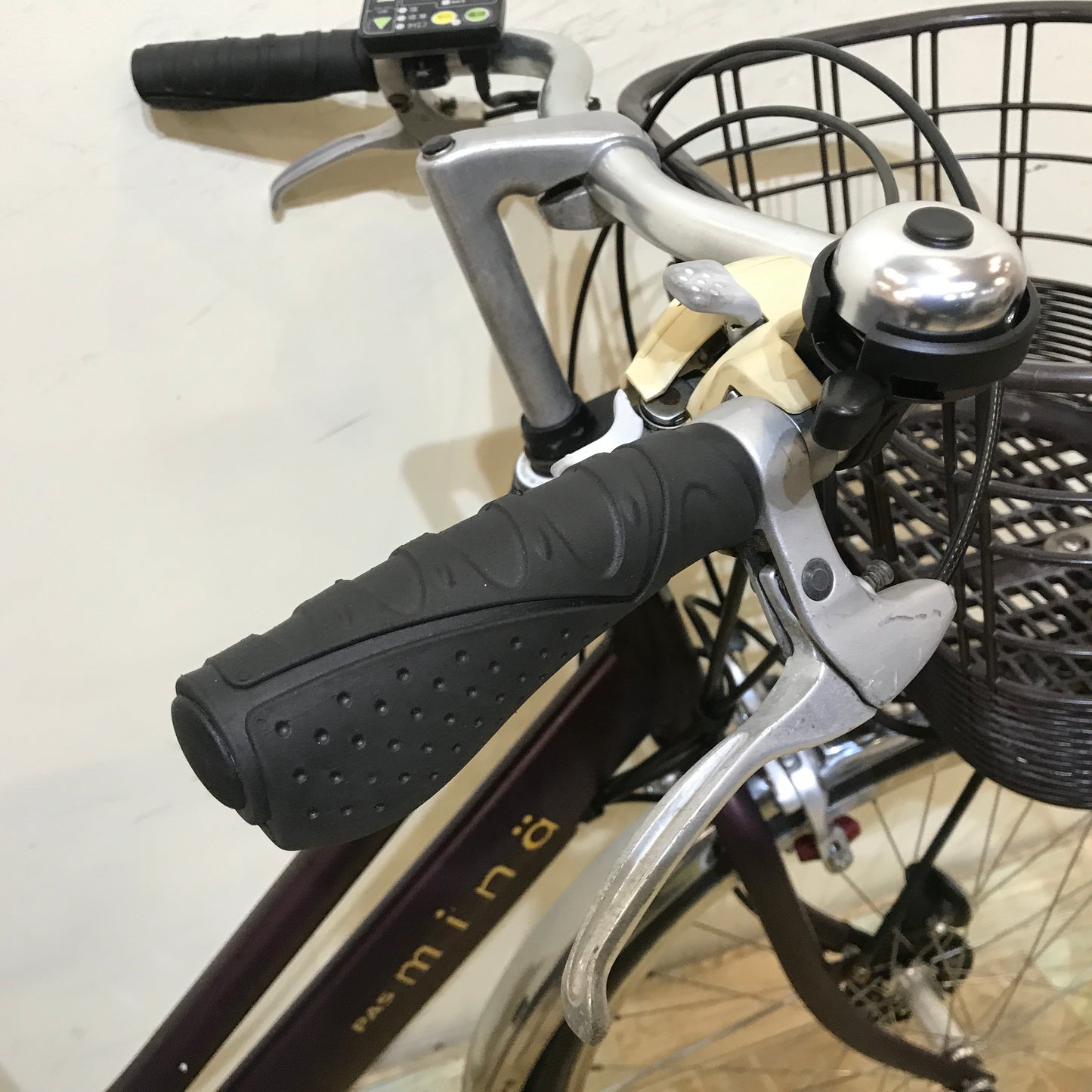 ヤマハ PAS Mina パス ミナ パープル 26インチ KP123 電動自転車 【中古車】