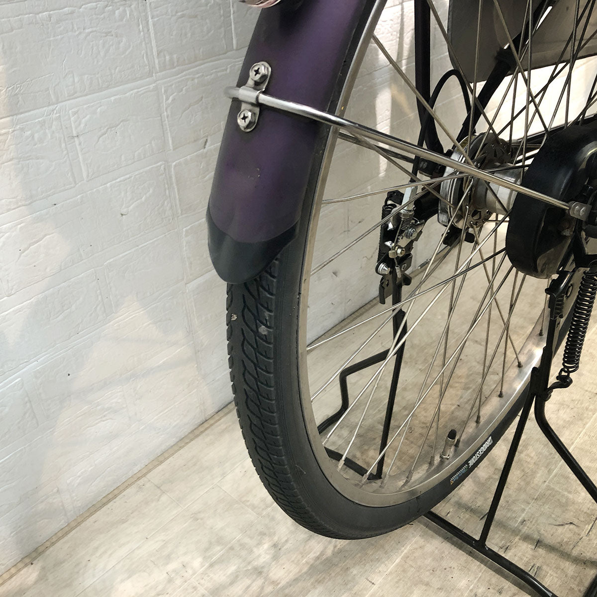 パナソニック ギュット パープル 前22×後26インチ YF019【中古車】