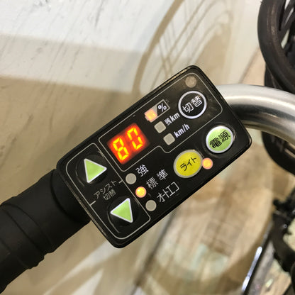 ヤマハ PAS Mina パス ミナ パープル 26インチ KP123 電動自転車 【中古車】