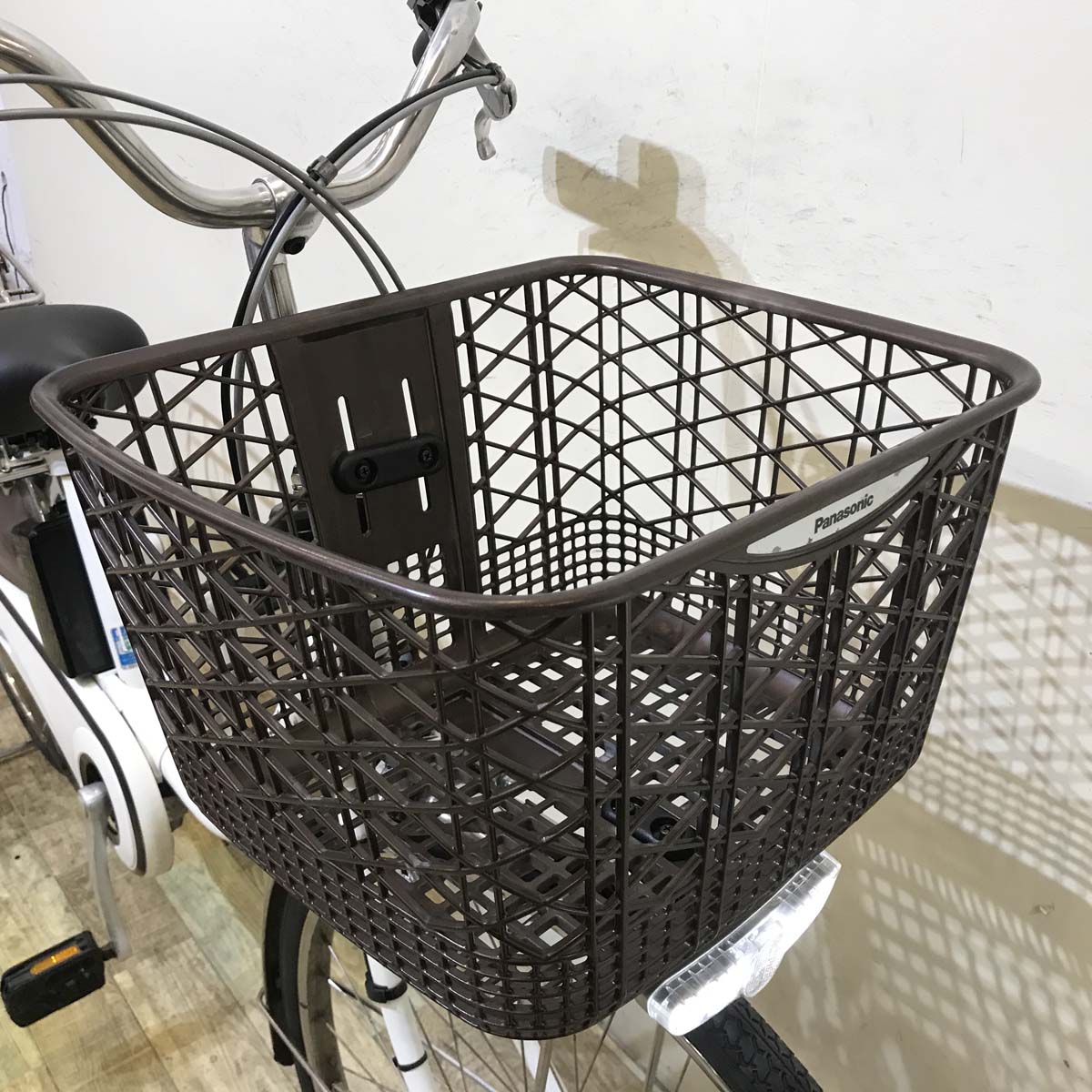 中古電動自転車 パナソニック ビビ DX ホワイト 26インチ KE022