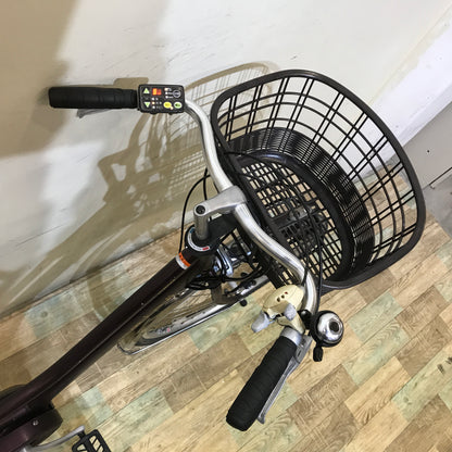 ヤマハ PAS Mina パス ミナ パープル 26インチ KP123 電動自転車 【中古車】