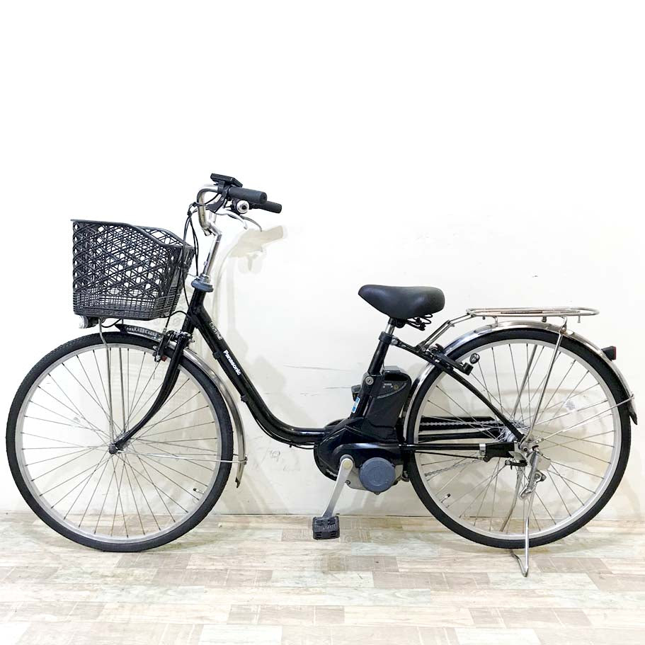中古電動自転車 パナソニック ビビTX ブラック 26インチ KI077