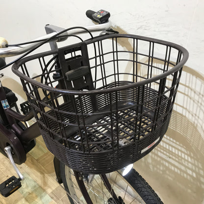 ヤマハ PAS Mina パス ミナ パープル 26インチ KP123 電動自転車 【中古車】