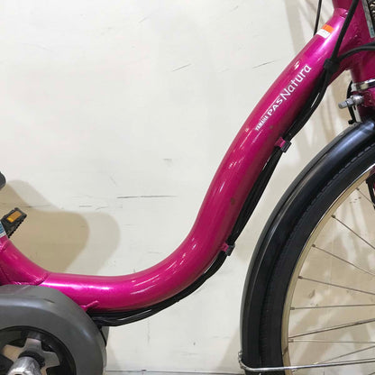 ヤマハ PAS ナチュラ L ピンク 26インチ KU082【中古車】