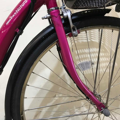ヤマハ PAS ナチュラ L ピンク 26インチ KU082【中古車】