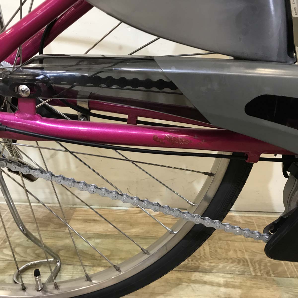 ヤマハ PAS ナチュラ L ピンク 26インチ KU082【中古車】