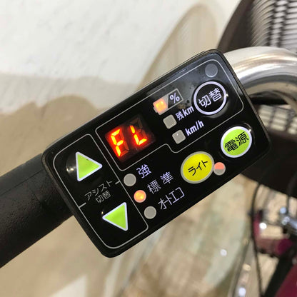 ヤマハ PAS ナチュラ L ピンク 26インチ KU082【中古車】