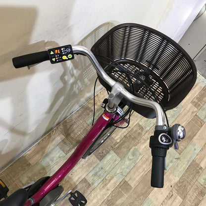 ヤマハ PAS ナチュラ L ピンク 26インチ KU082【中古車】