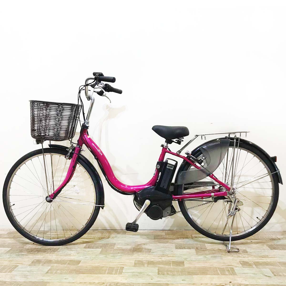 crazy姐様3358 ヤマハ PAS ナチュラ26インチ バッテリー2個 ヤマハ PAS ナチュラ L ピンク 26インチ KU082【中古車】 – e