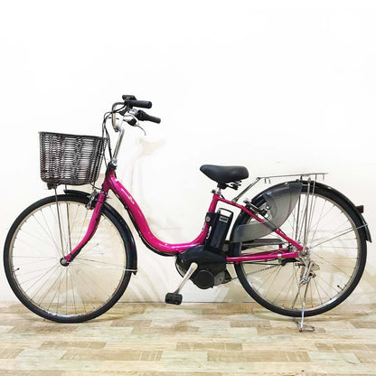 ヤマハ PAS ナチュラ L ピンク 26インチ KU082【中古車】