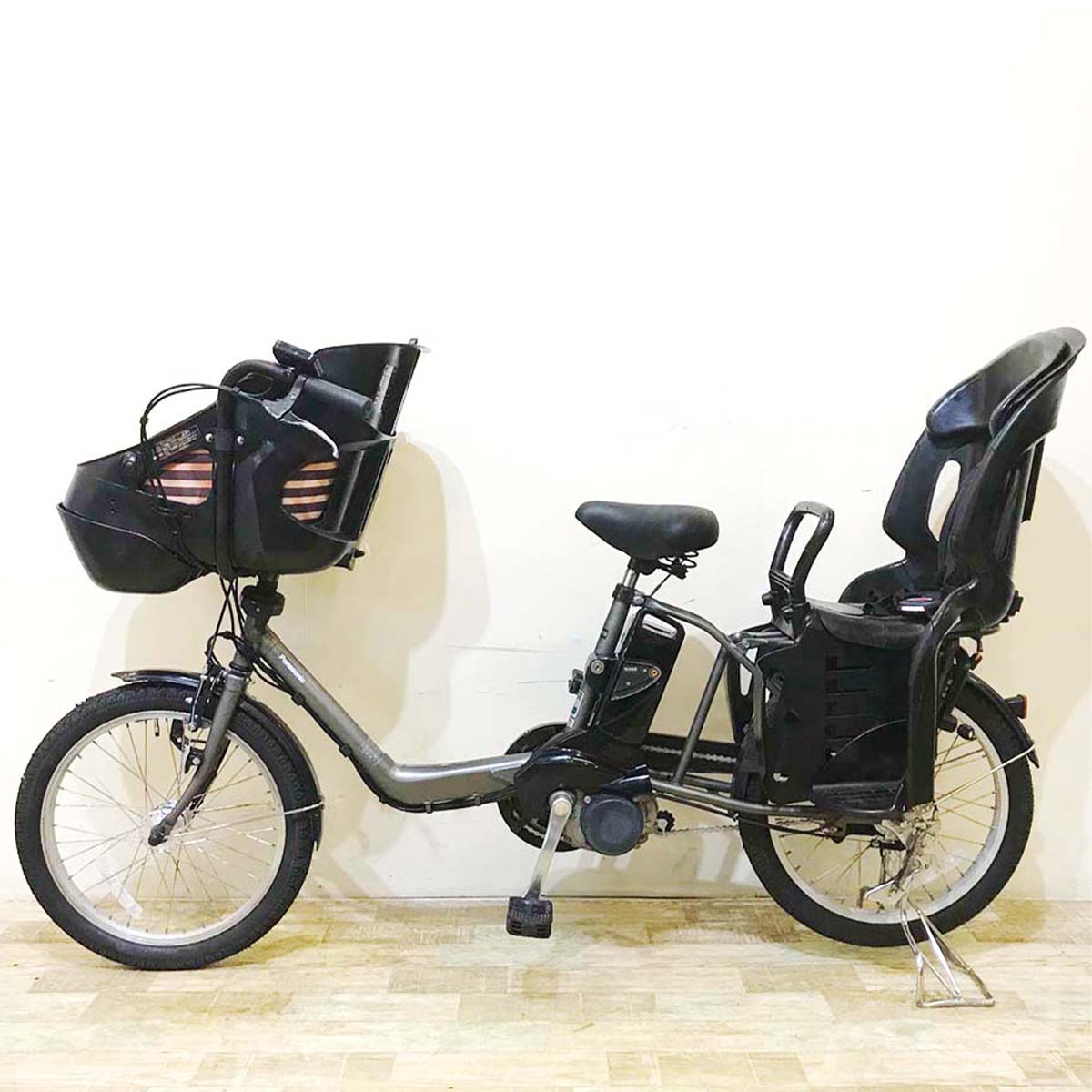 電動自転車 パナソニック ギュット ミニ DX グレー 20インチ KZ018【中古車】