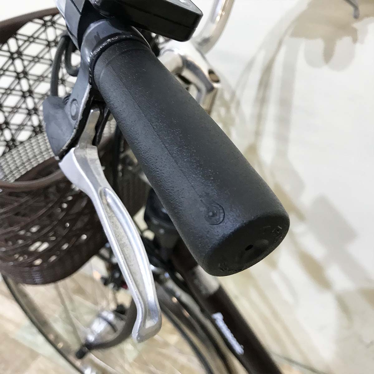 中古電動自転車 パナソニック ビビEX ブラウン 26インチ KI079