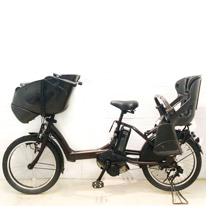 ブリヂストン bikke POLAR e ビッケ ポーラー イー ブラウン 20インチ YX100 【中古車】