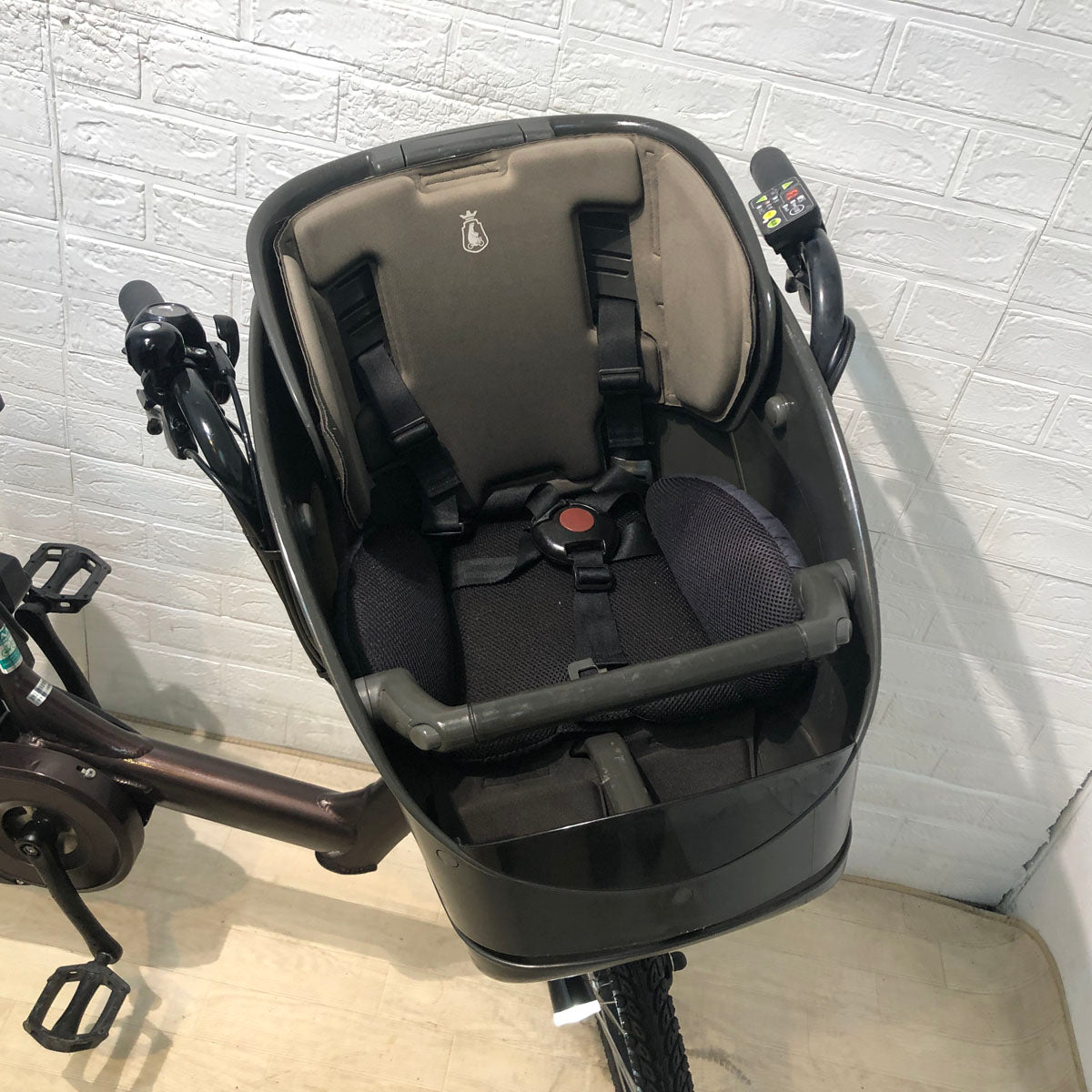 ブリヂストン bikke POLAR e ビッケ ポーラー イー ブラウン 20インチ YX100 【中古車】