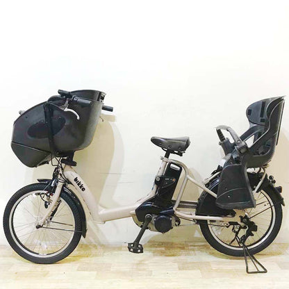 ブリヂストン bikke POLAR e ビッケ ポーラー イー ベージュ 20インチ KE024【中古車】