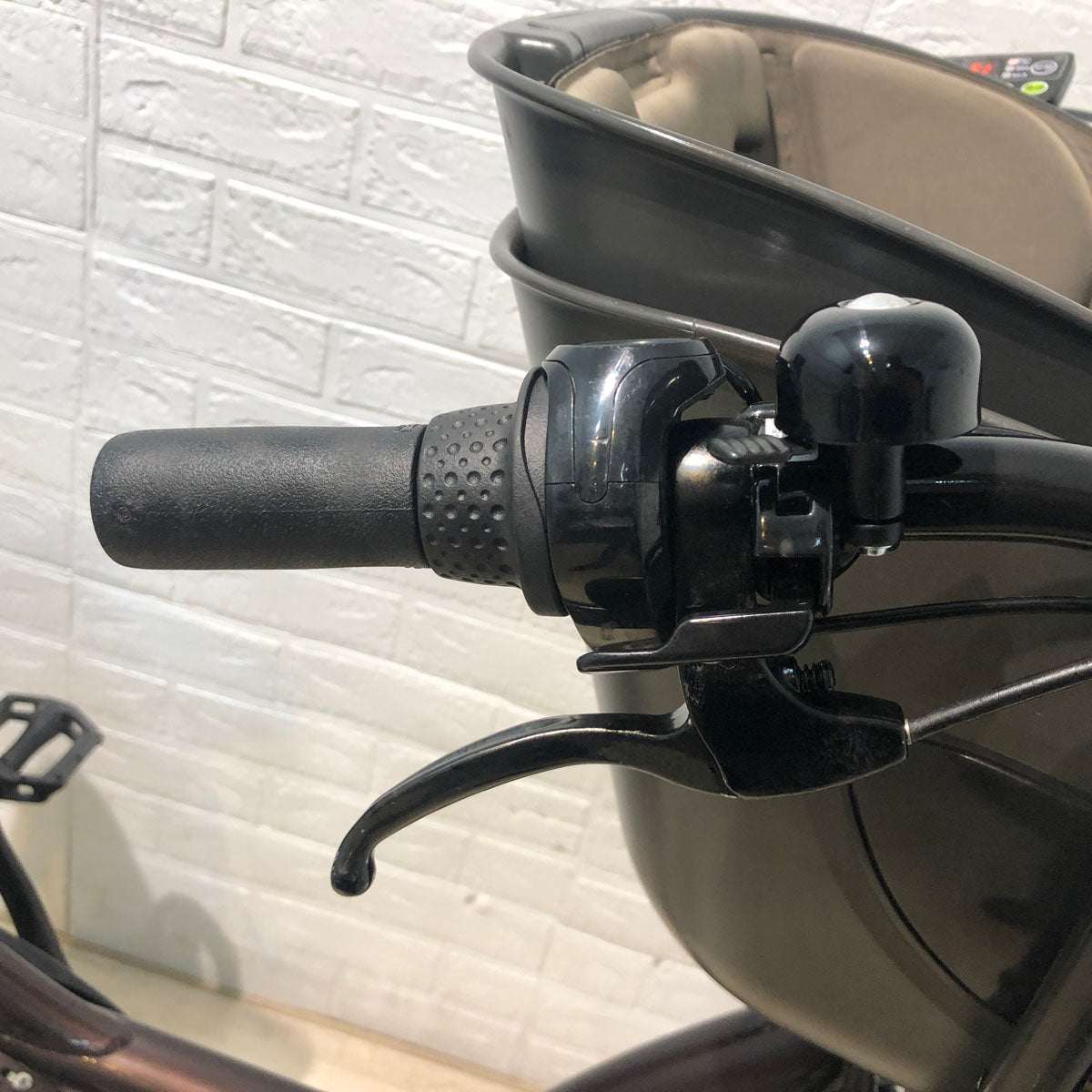中古電動自転車 ブリヂストン bikke POLAR e ビッケ ポーラー イー ブラウン 20インチ YX100