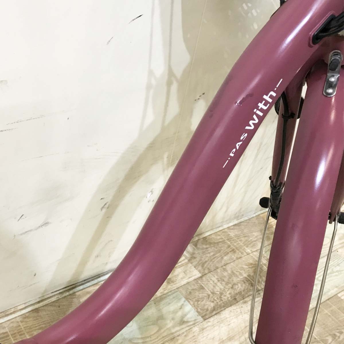 ヤマハ PAS ウィズ ピンク 26インチ KI080 【中古車】