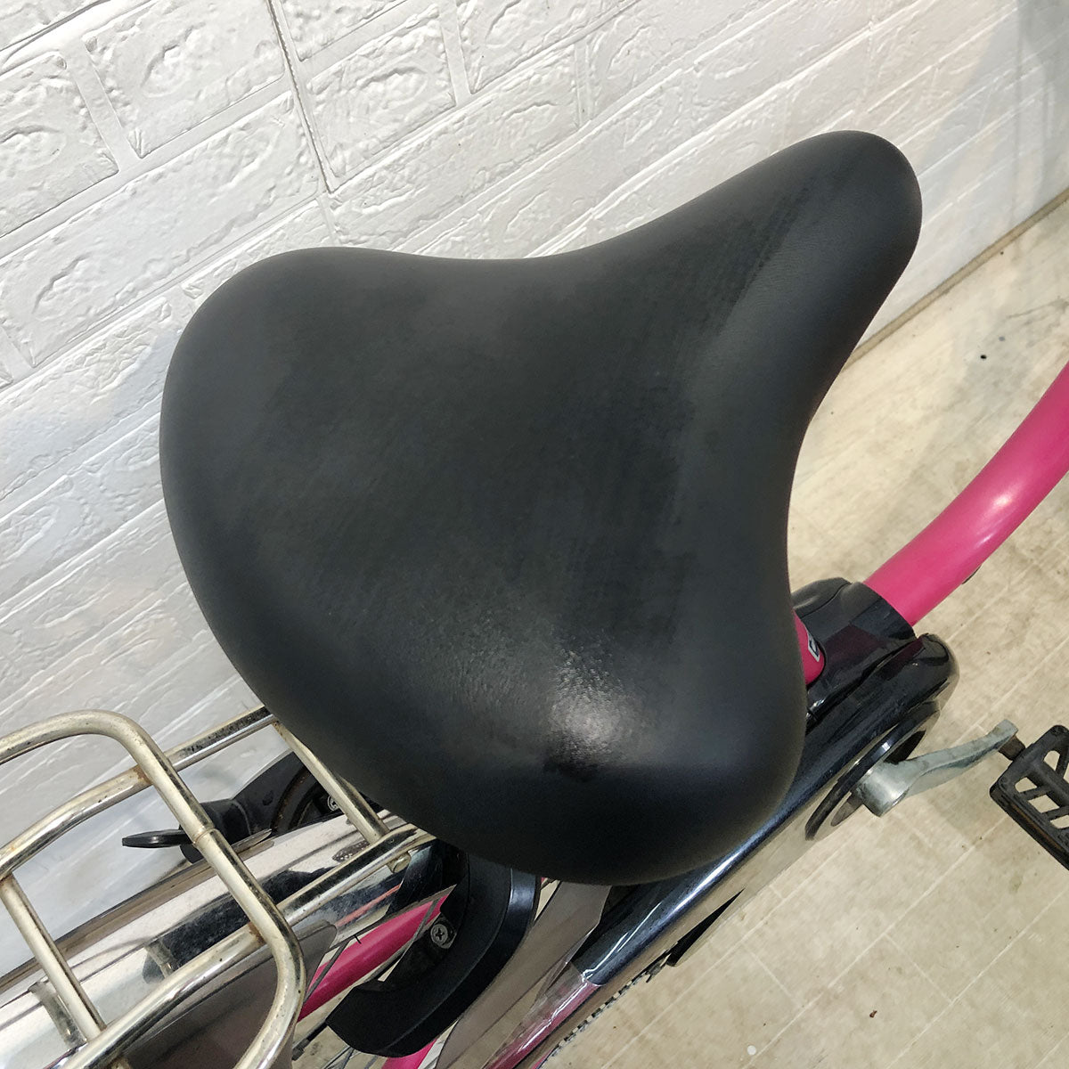 中古電動自転車 パナソニック ビビ スペシャル5 ピンク 26インチ YF022
