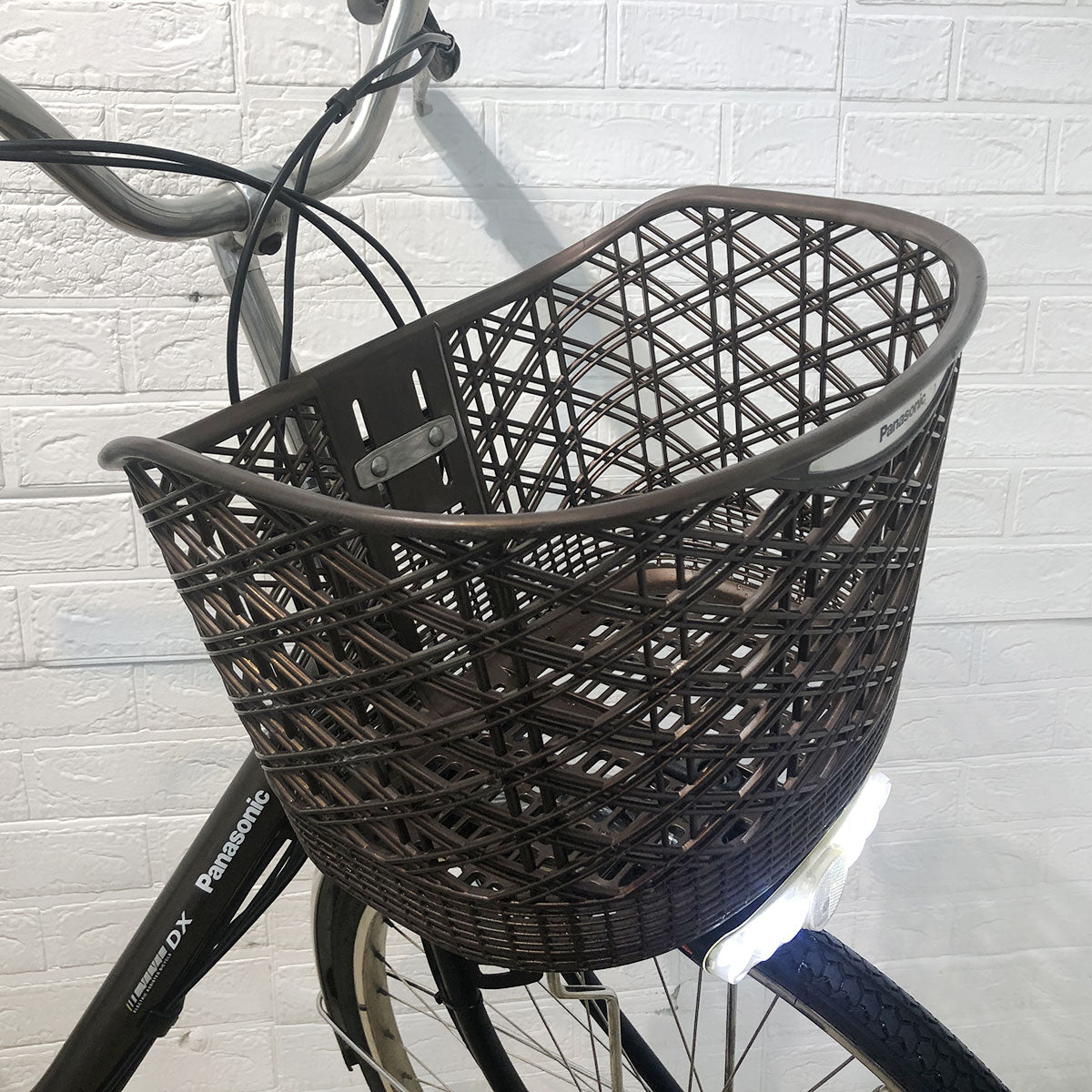 中古電動自転車 パナソニック ビビ DX ブラウン 26インチ YF023