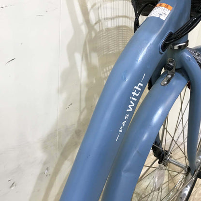 ヤマハ PAS ウィズ ブルー 26インチ KI081 【中古車】