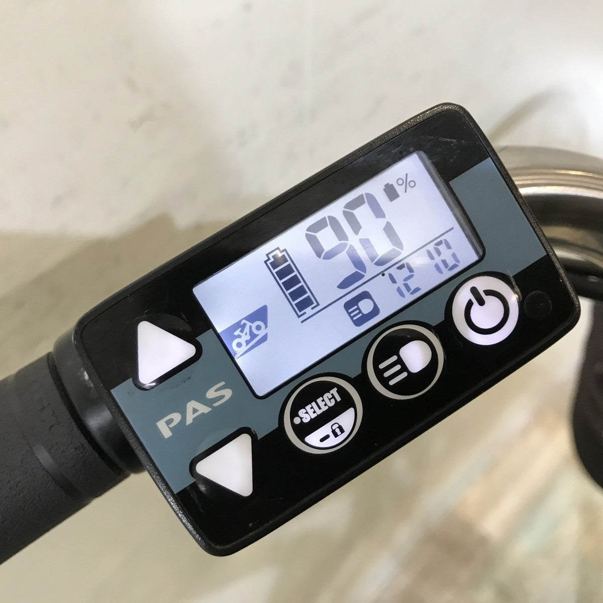 中古電動自転車 ヤマハ PAS ウィズ ブルー 26インチ KI081