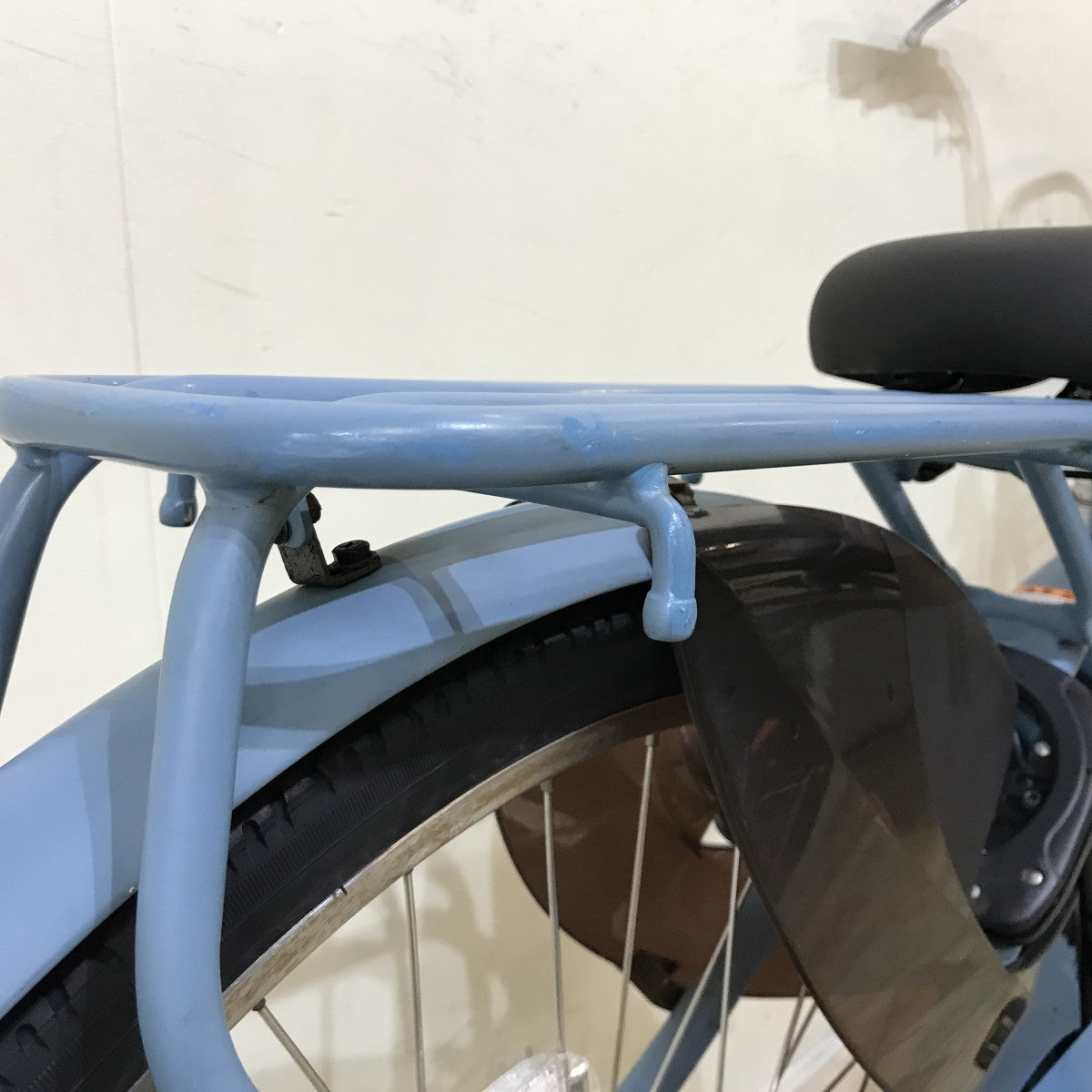 中古電動自転車 ヤマハ PAS ウィズ ブルー 26インチ KI081