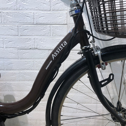 ブリヂストン アシスタ DX ブラウン 26インチ YX103 【中古車】