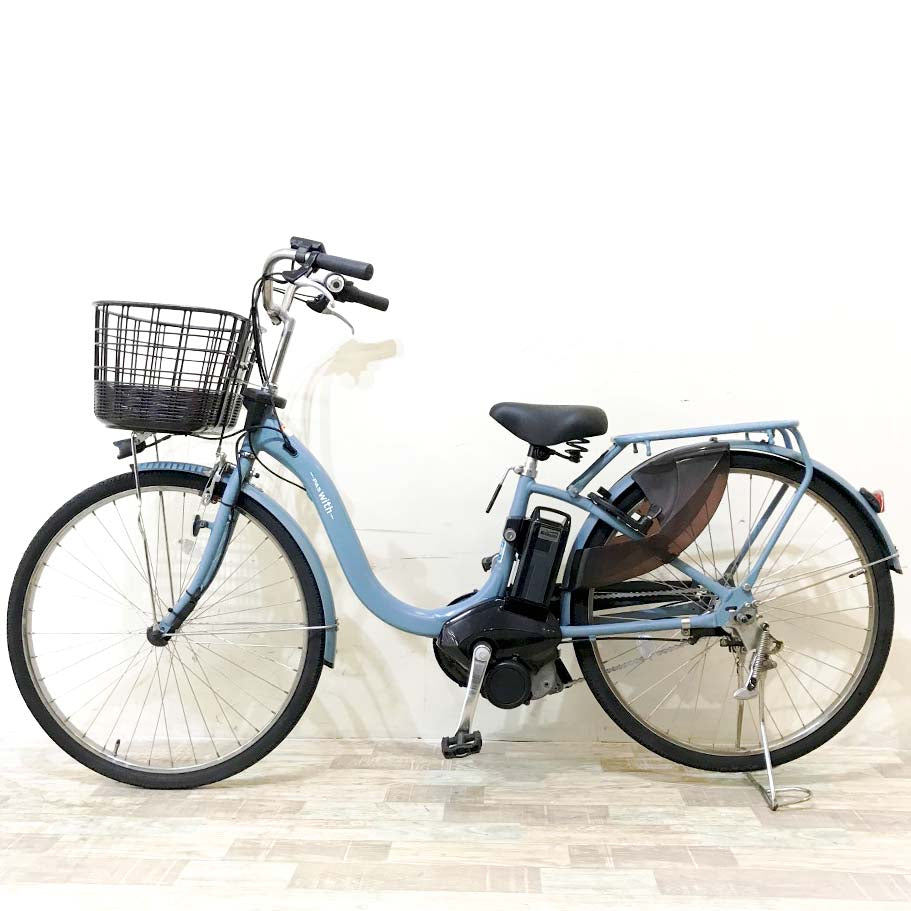 ヤマハ PAS ウィズ ブルー 26インチ KI081 【中古車】