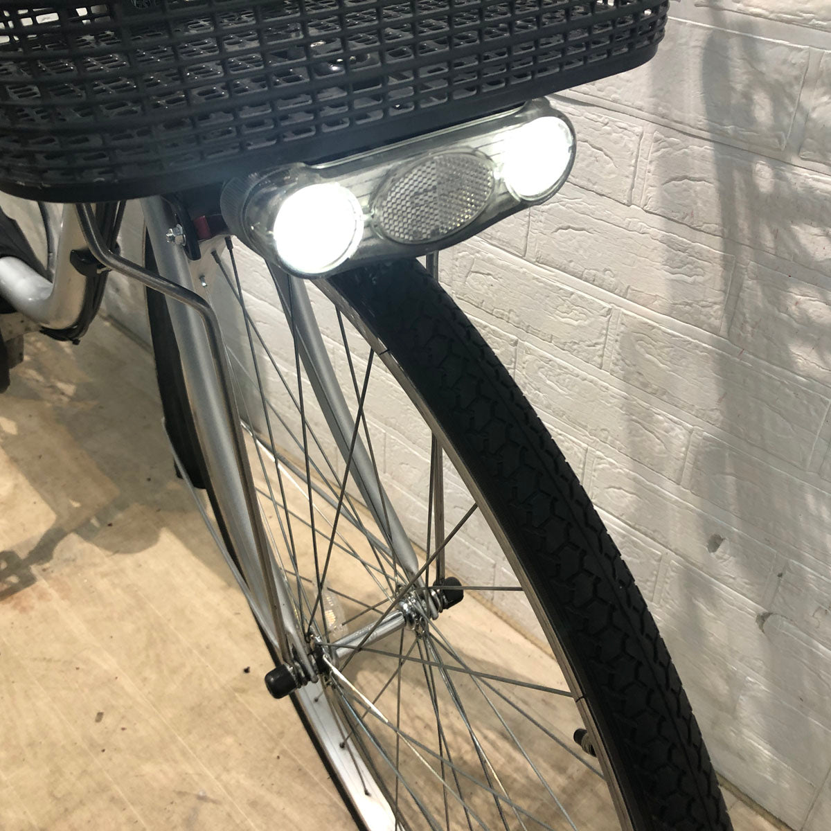 新品バッテリー パナソニック ビビ TX シルバー 26インチ YT023 【中古車】