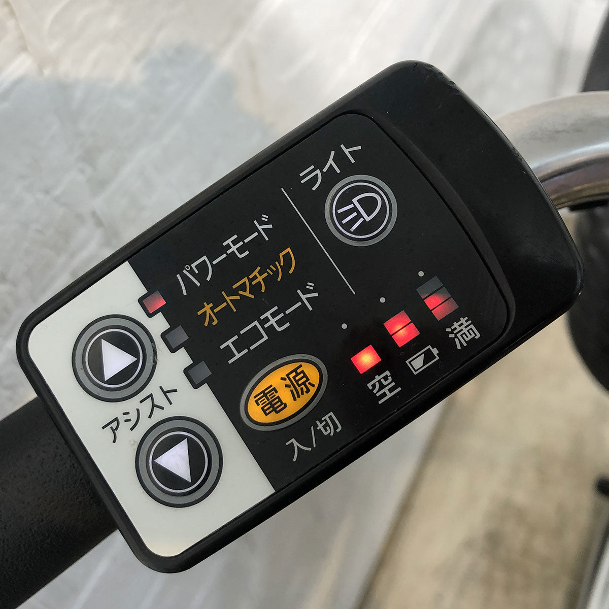 中古電動自転車 パナソニック ビビ TX レッド 26インチ YF025 