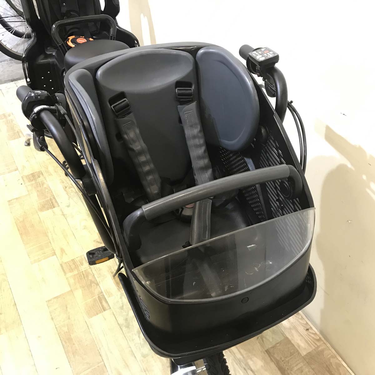 中古電動自転車 ヤマハ PAS Kiss mini パス キッス ミニ グレー 20インチ KE029