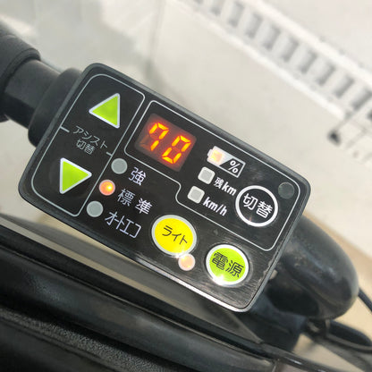 ブリヂストン アンジェリーノ プティット e ブラウン 20インチ YX105【中古車】