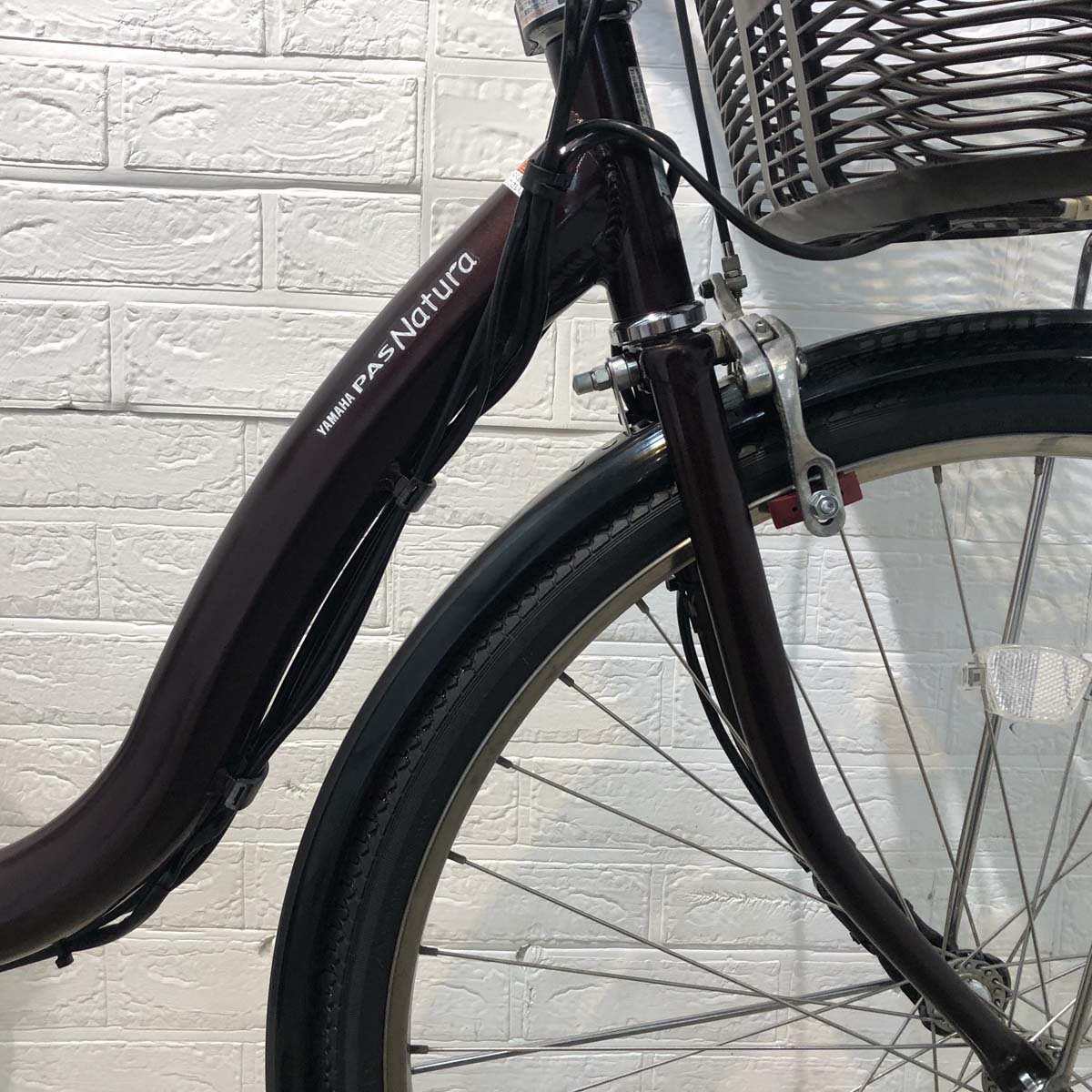 ヤマハ PAS ナチュラ XL ブラウン 26インチ YF027 【中古車】