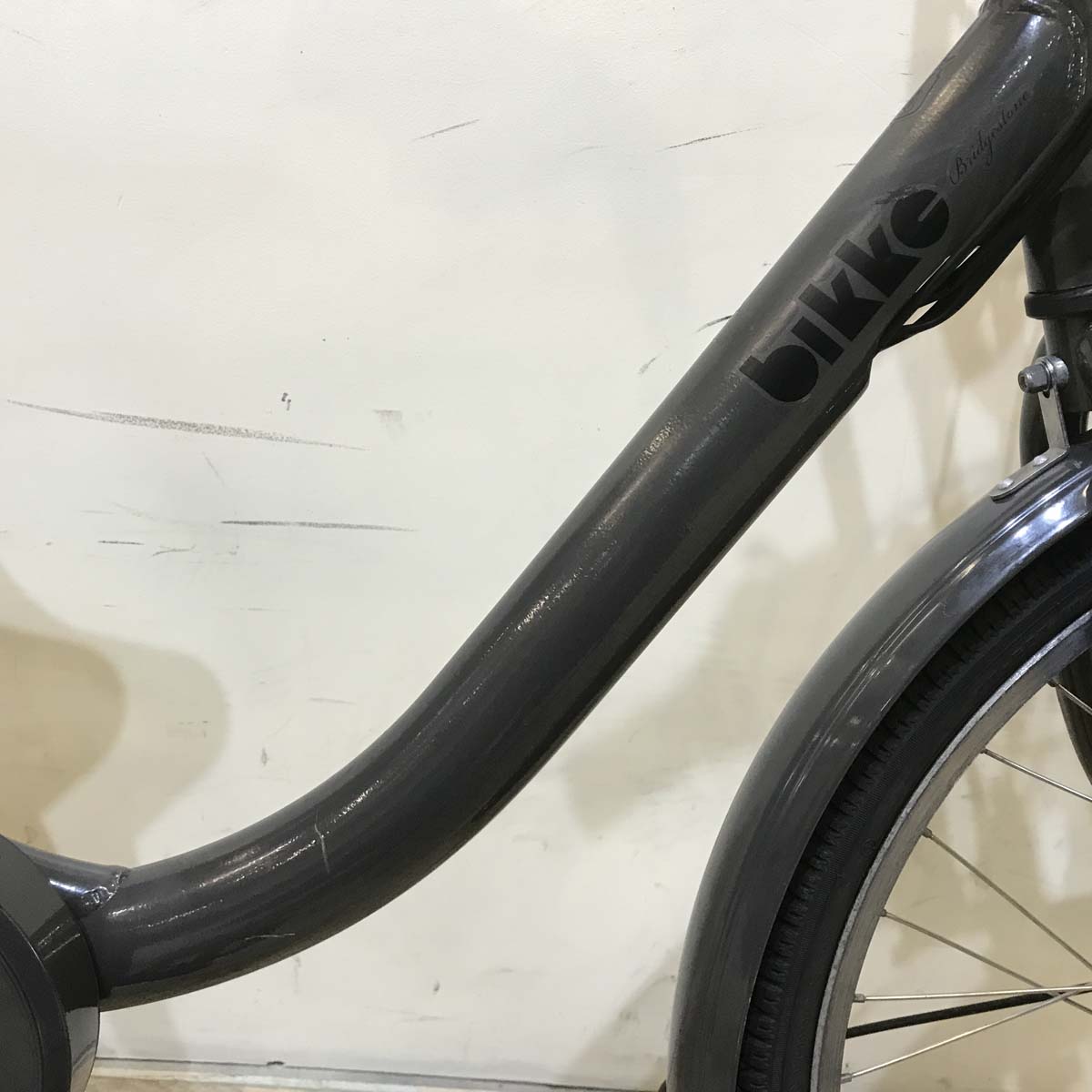 ブリヂストン bikke MOB dd ビッケ モブ dd グレー 前24×後20インチ KZ026 【中古車】