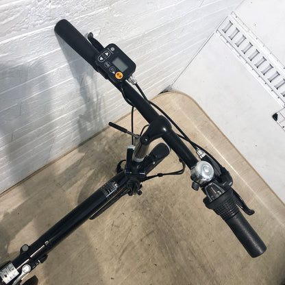 折りたたみ パナソニック オフタイム ブラック 前18×後20インチ YT026 【中古車】