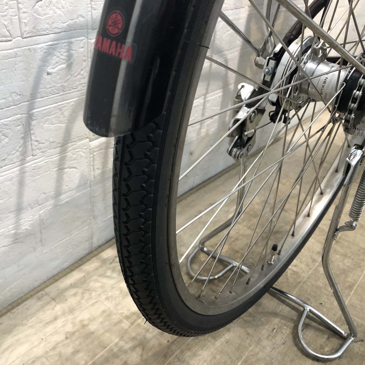 中古電動自転車 ヤマハ PAS ナチュラ XL ブラウン 26インチ YF027