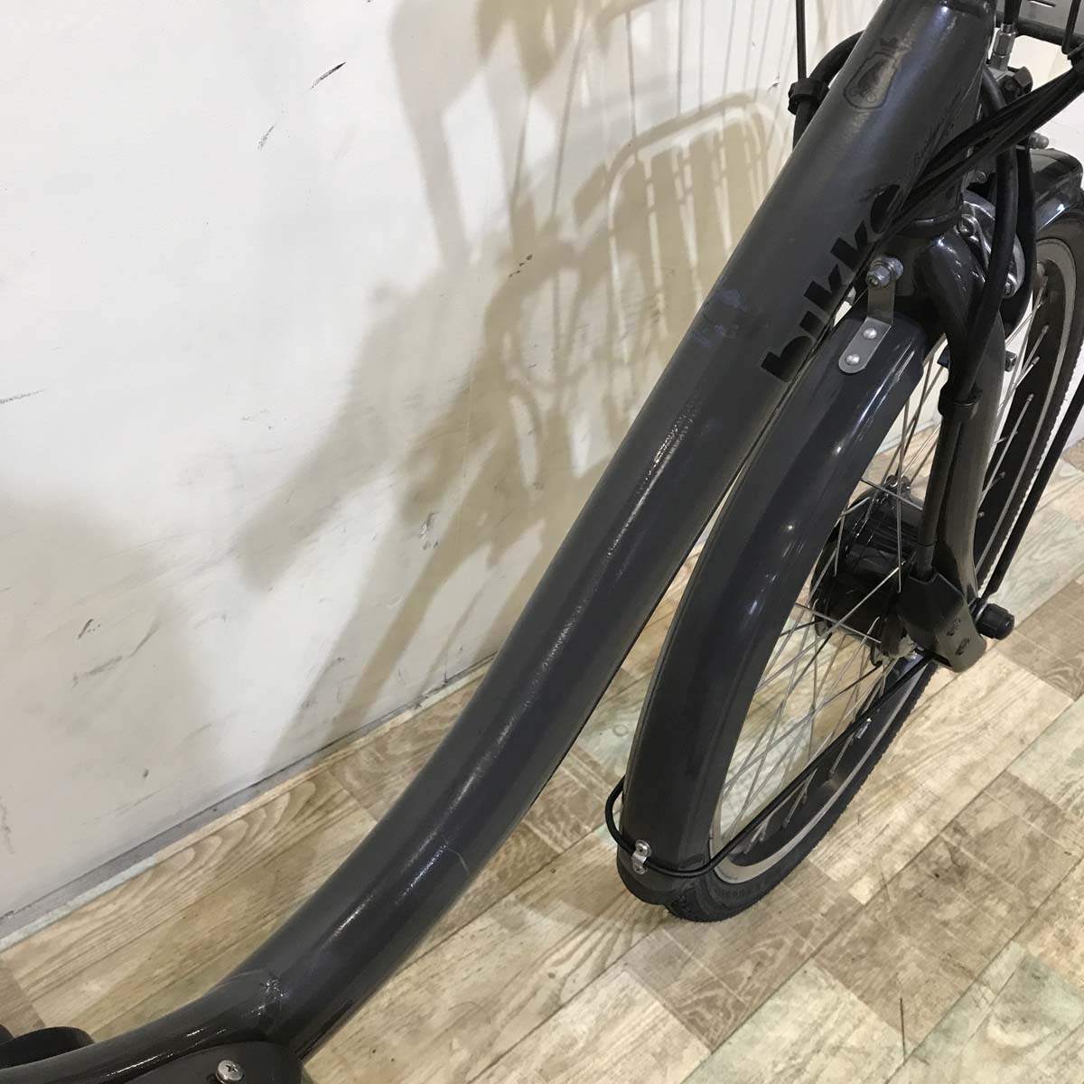 ブリヂストン bikke MOB dd ビッケ モブ dd グレー 前24×後20インチ KZ026 【中古車】