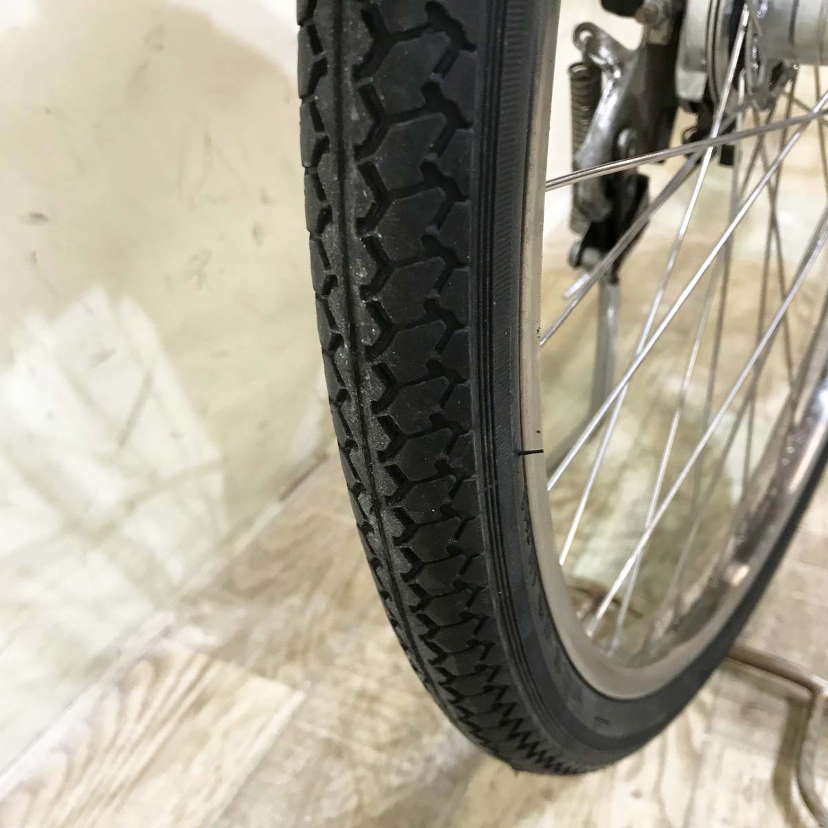 中古電動自転車 ヤマハ PAS ウィズ レッド 24インチ KI084