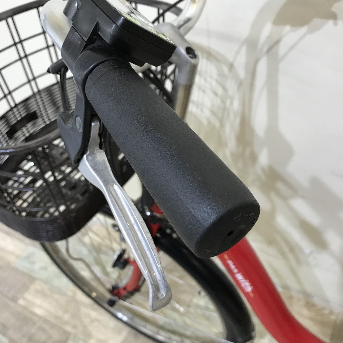 中古電動自転車 ヤマハ PAS ウィズ レッド 24インチ KI084