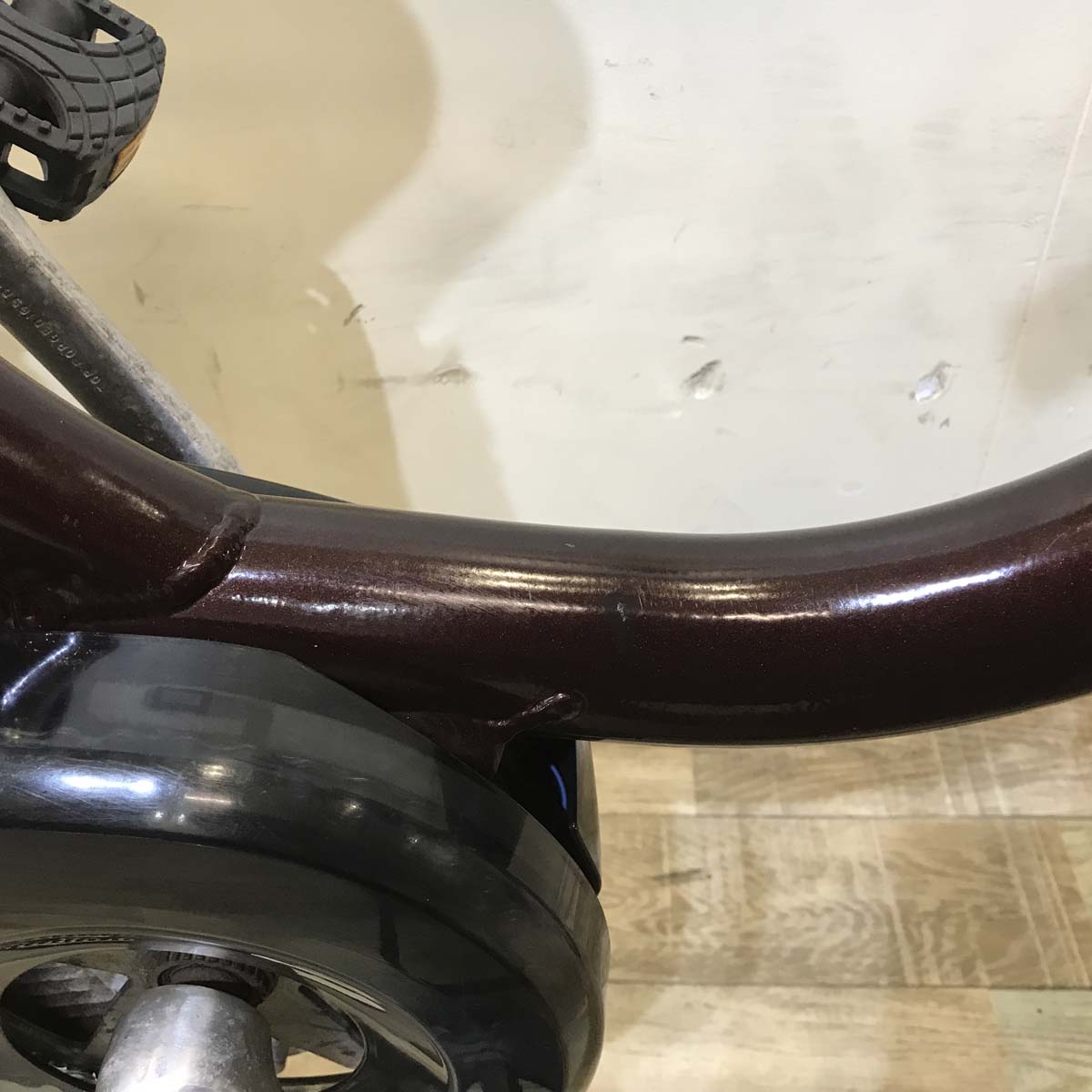 中古電動自転車 ヤマハ PAS ナチュラ L DX ブラウン 24インチ KE031