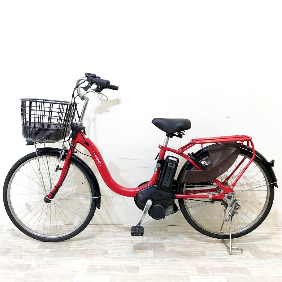ヤマハ PAS ウィズ レッド 24インチ KI084 【中古車】
