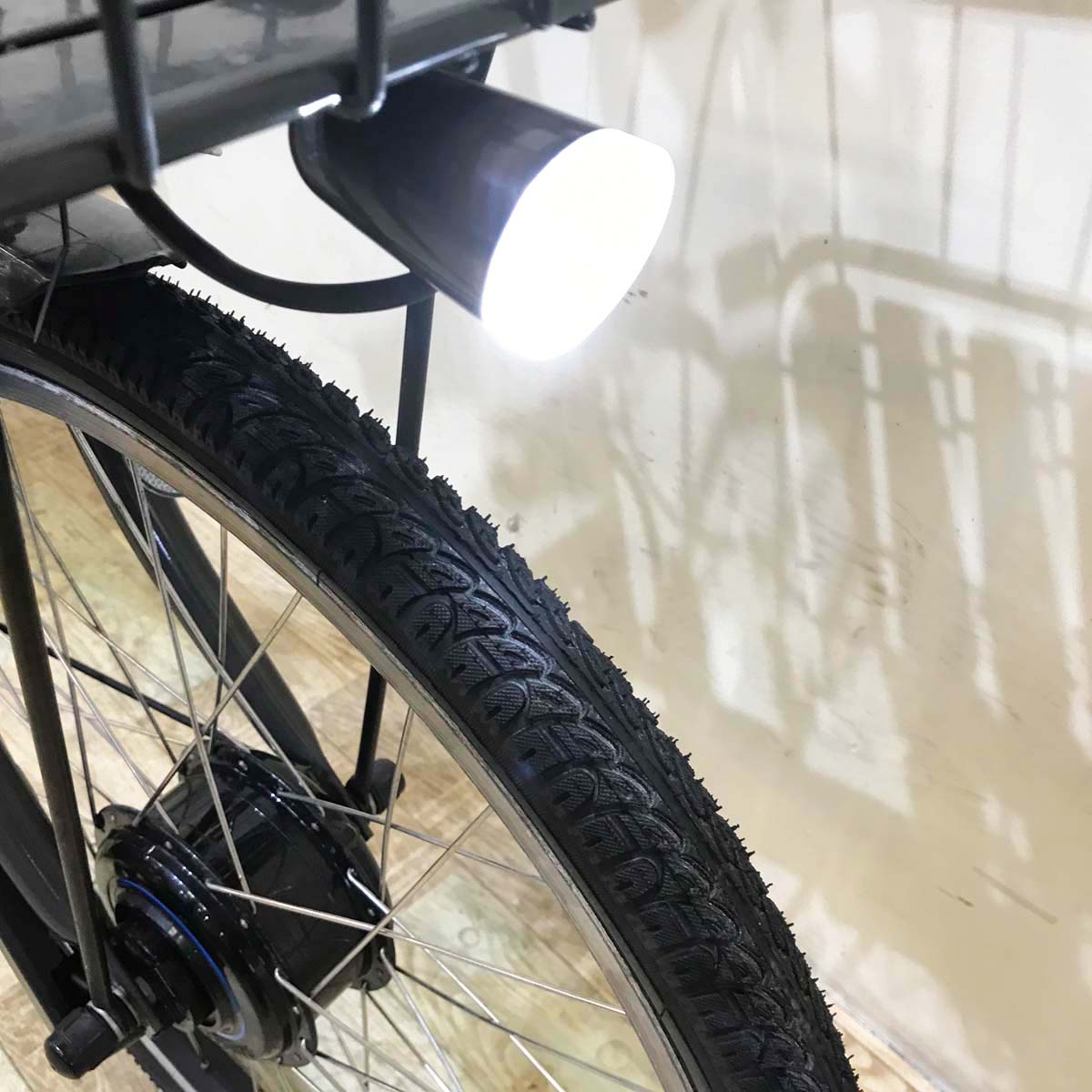 ブリヂストン bikke MOB dd ビッケ モブ dd グレー 前24×後20インチ KZ026 【中古車】