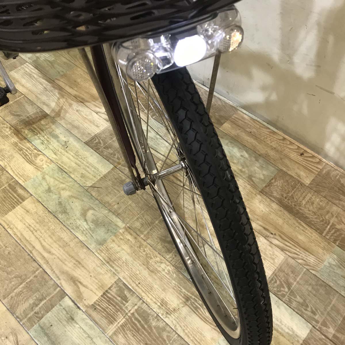 中古電動自転車 ヤマハ PAS ナチュラ L DX ブラウン 24インチ KE031