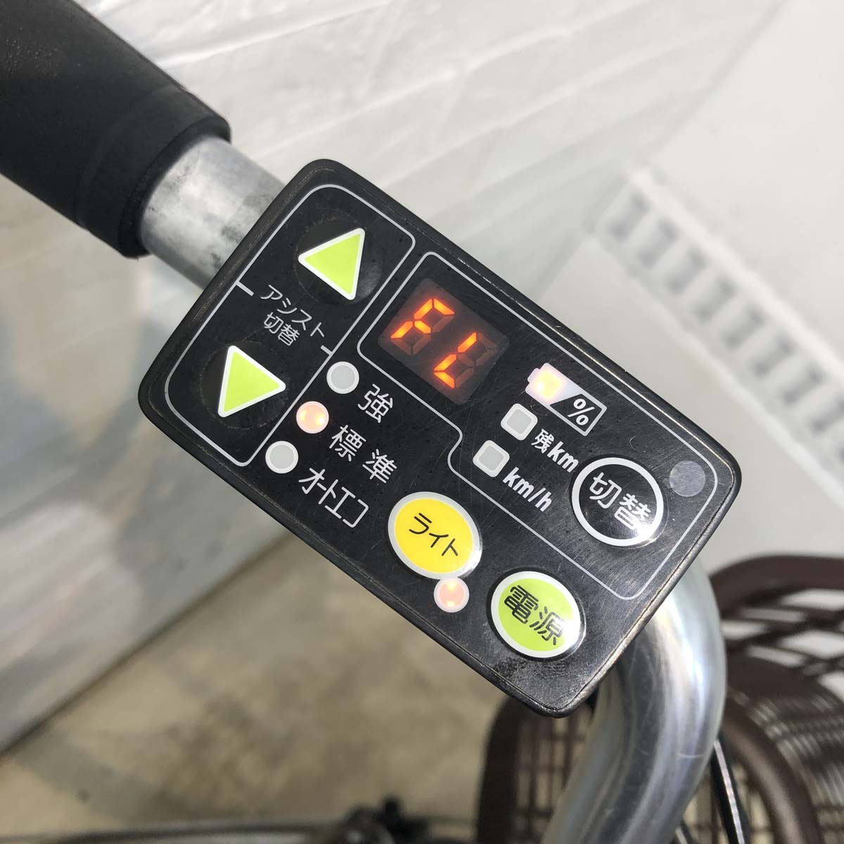中古電動自転車 ブリヂストン アシスタ DX SP ブラック 26インチ YF028