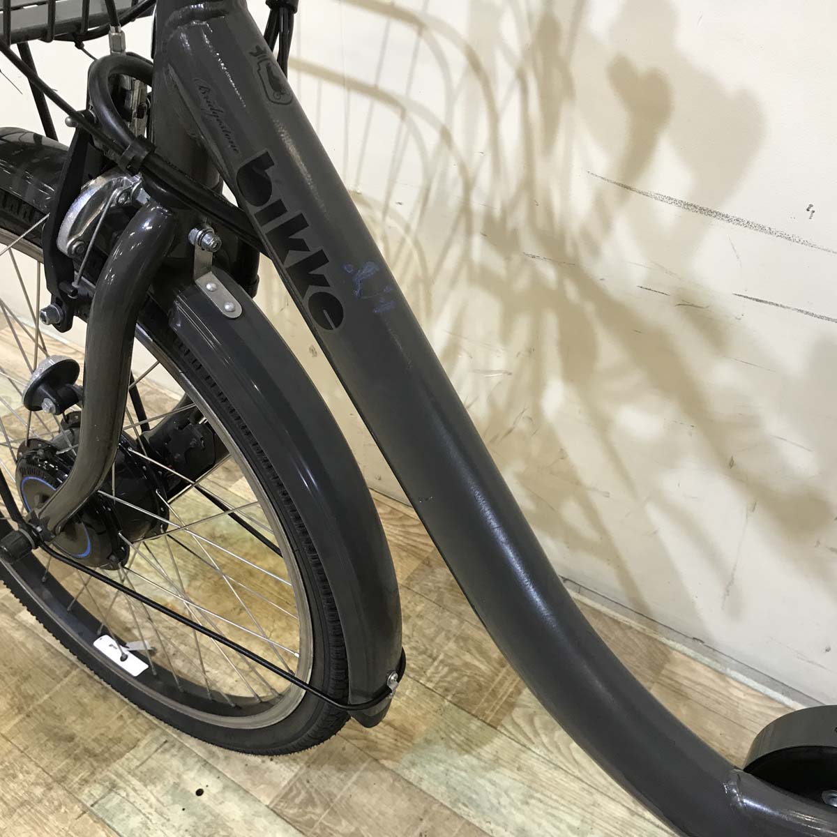 ブリヂストン bikke MOB dd ビッケ モブ dd グレー 前24×後20インチ KZ026 【中古車】