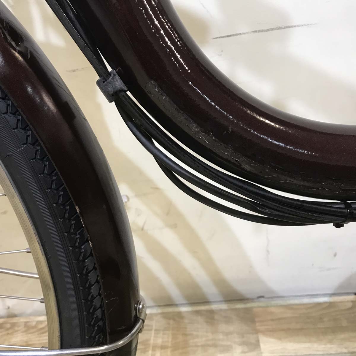 中古電動自転車 ヤマハ PAS ナチュラ L DX ブラウン 24インチ KE031