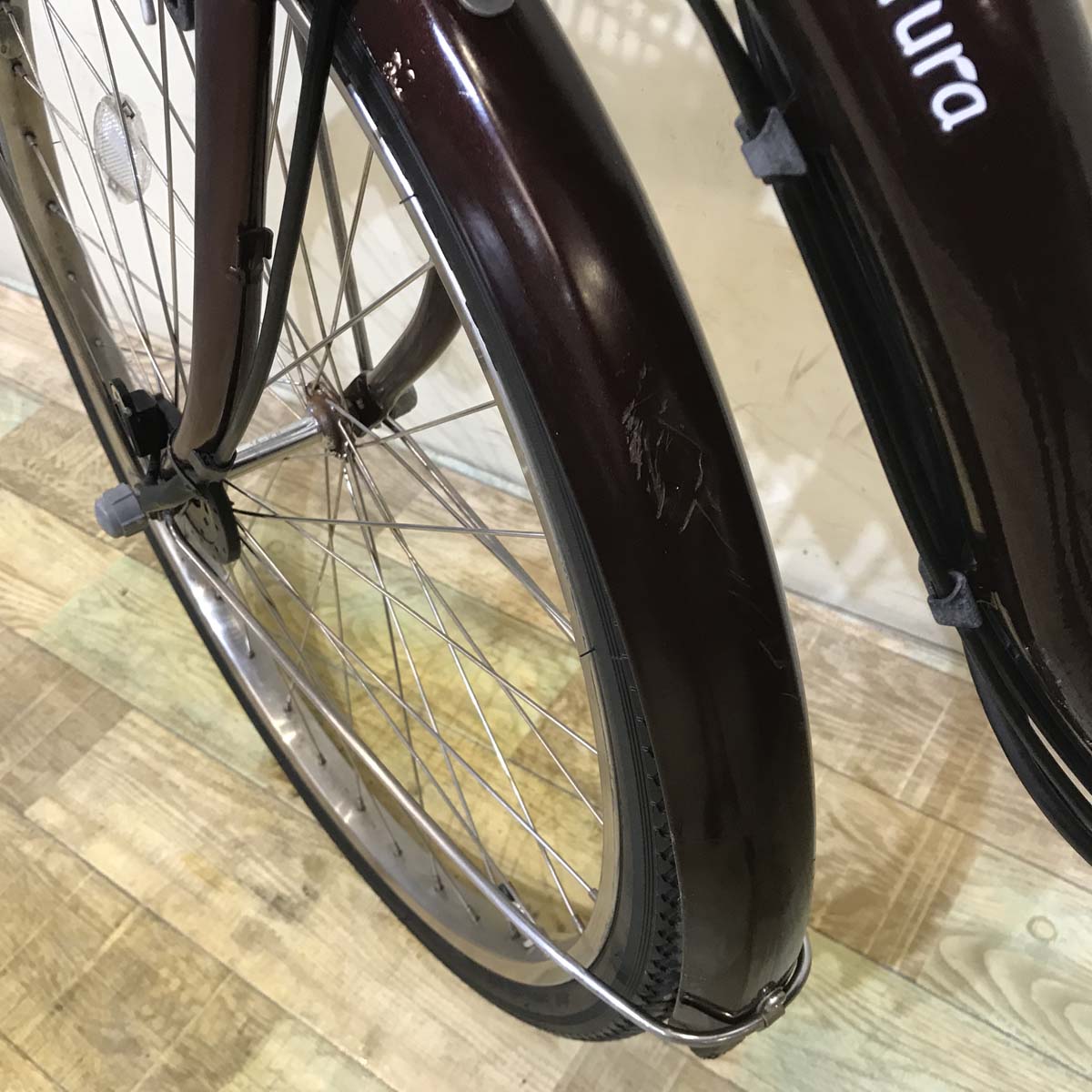 ヤマハ PAS ナチュラ L DX ブラウン 24インチ KE031【中古車】