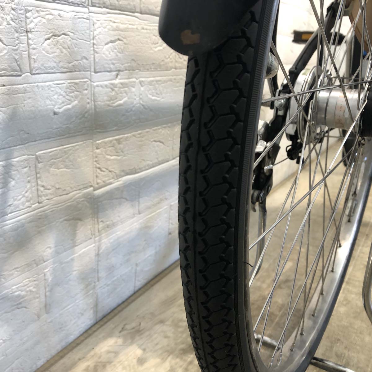 中古電動自転車 ブリヂストン アシスタ DX SP ブラック 26インチ YF028