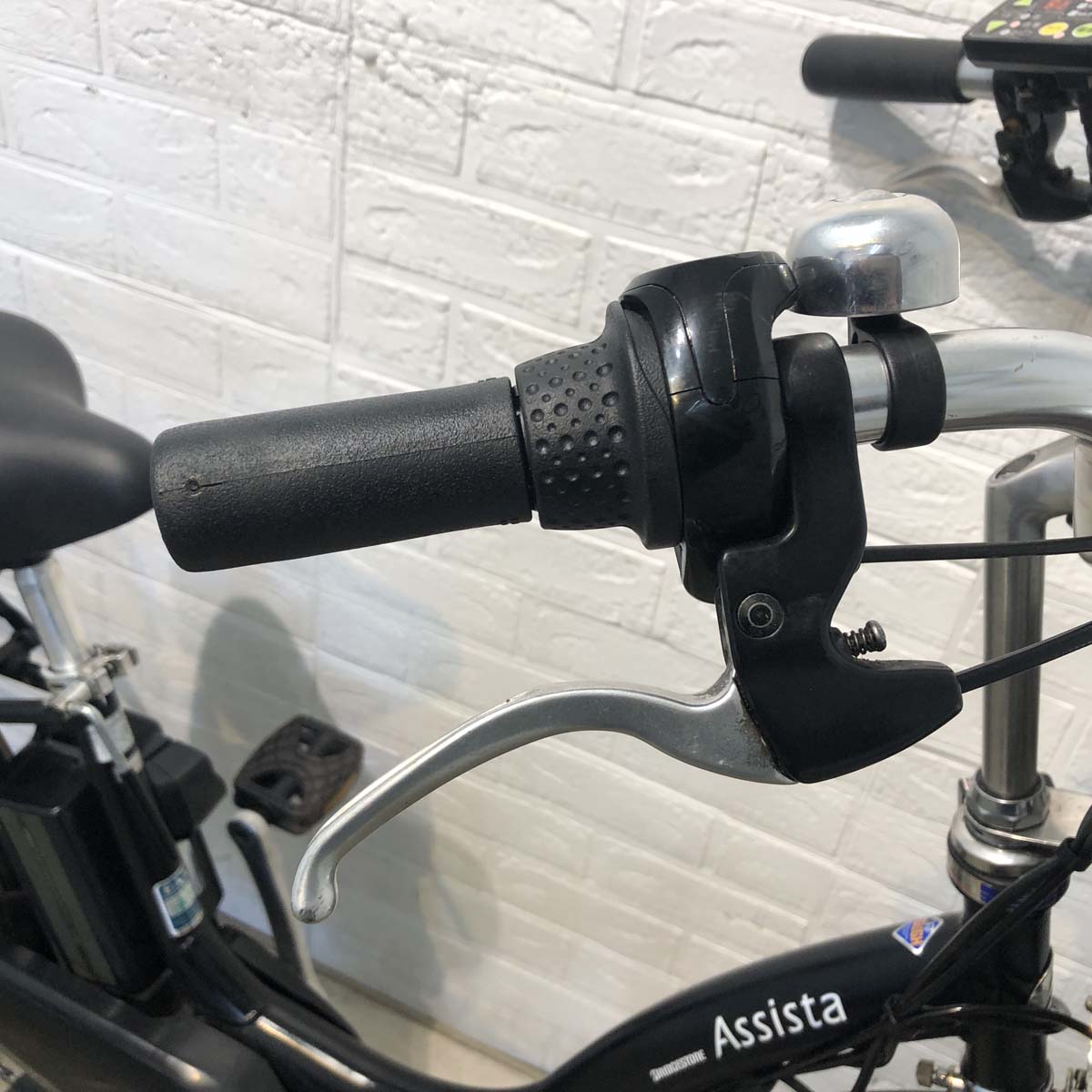 中古電動自転車 ブリヂストン アシスタ DX SP ブラック 26インチ YF028